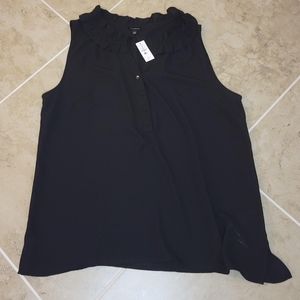 Large Black Women's Talbots Blouse (NWT)